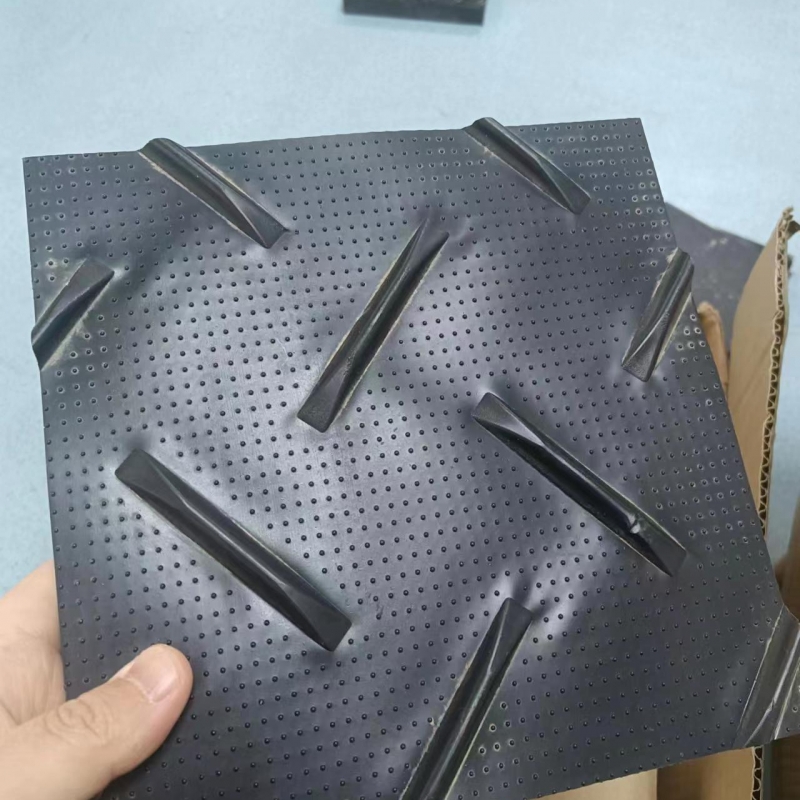 hdpe plastic construction excavator diamond plate ground protection mat